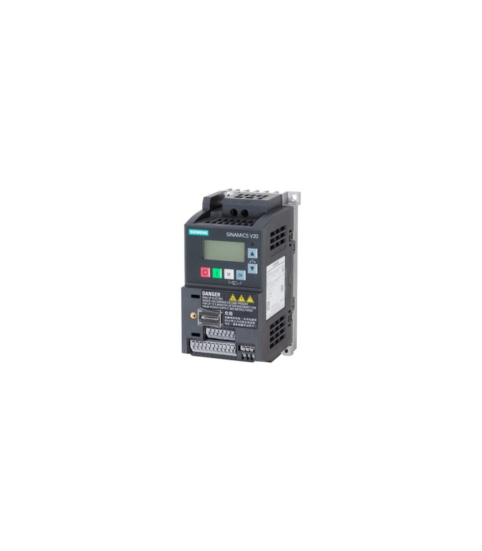 Siemens SINAMICS V20 inverter 6SL3210-5BB13-7UV1 compact VFD for automation equipment Dubai and UAE industrial motor control systems