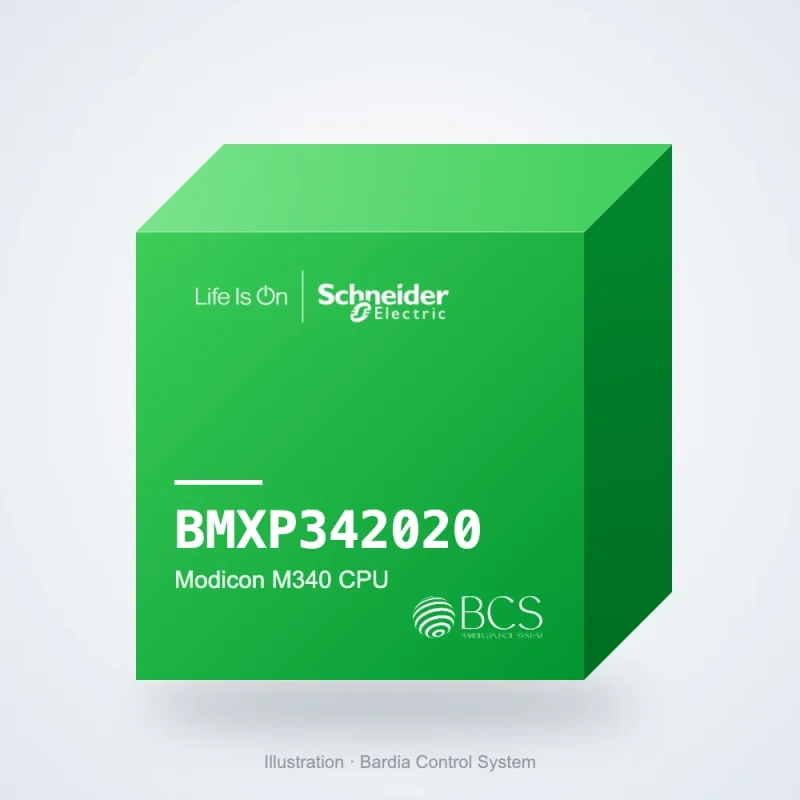 BMXP342020 Schneider Electric Modicon M340 CPU – BCS illustration