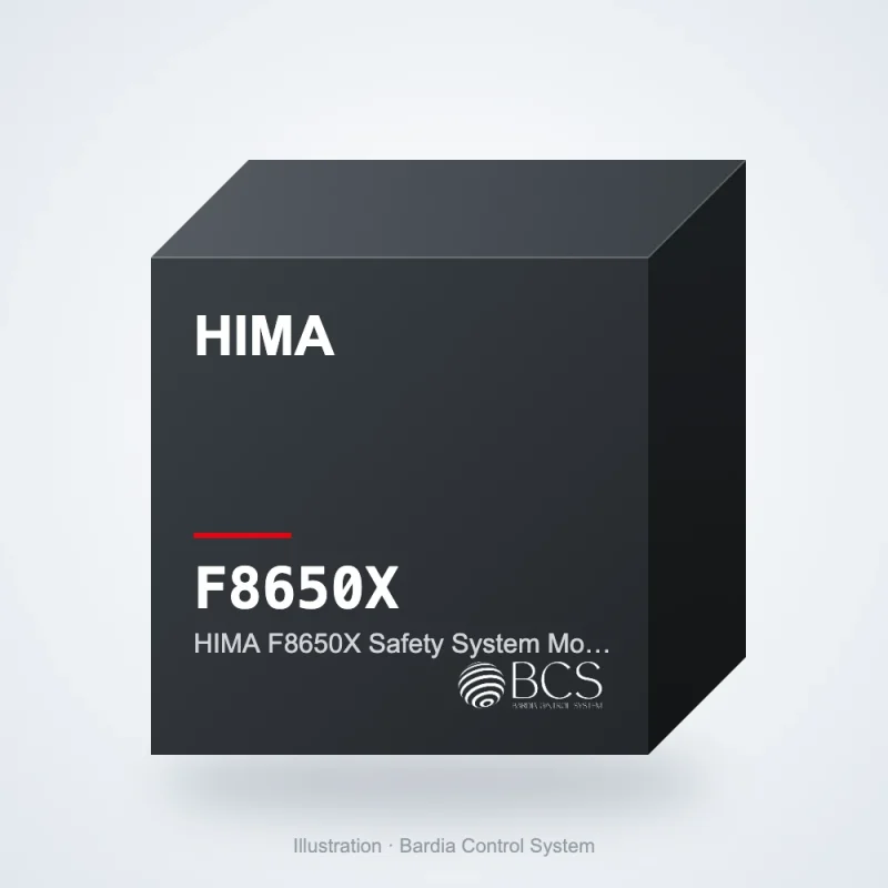 F8650X HIMA F8650X Safety System Module – BCS illustration