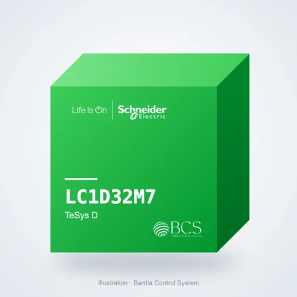 LC1D32M7 TeSys D Contactor 32A 220VAC Coil – BCS illustration
