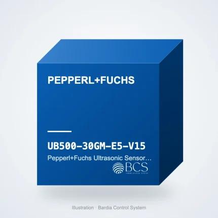 UB500-30GM-E5-V15 Pepperl+Fuchs Ultrasonic Sensor UB500-30GM-E5-V15 – BCS illustration
