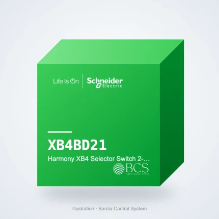 XB4BD21 Harmony XB4 Selector Switch 2-position – BCS illustration